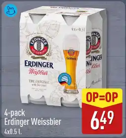 ALDI Erdinger Weissbier aanbieding