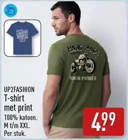 ALDI Up2Fashion T-Shirt met Print aanbieding