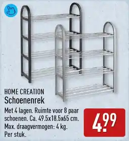 ALDI Home Creation Schoenenrek aanbieding