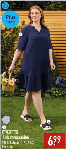 ALDI Up2fashion Jurk Mousseline aanbieding