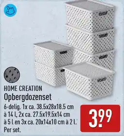 ALDI Home Creation Opbergdozenset aanbieding