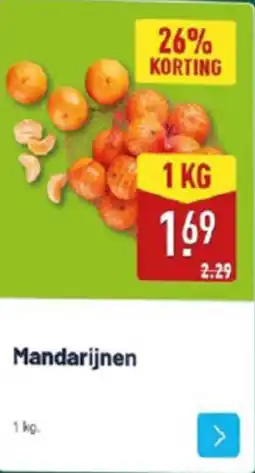 ALDI Mandarijnen aanbieding