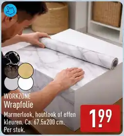 ALDI Workzone Wrapfolie aanbieding