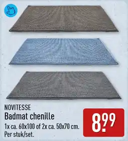 ALDI Novitesse Badmat Chenille aanbieding