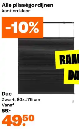 Kwantum Dae plisségordijnen aanbieding