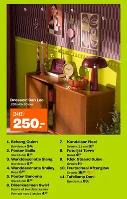 Kwantum Dressoir San Leo aanbieding