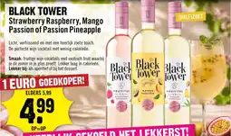 Dirck 3 Black Tower Strawberry Raspberry 75 cl aanbieding