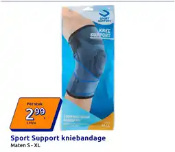 Action Sport Support kniebandage aanbieding