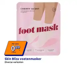 Action Skin Bliss voetenmasker aanbieding