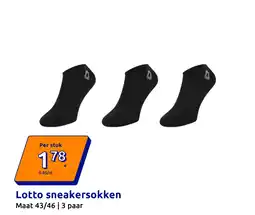 Action Lotto sneakersokken aanbieding