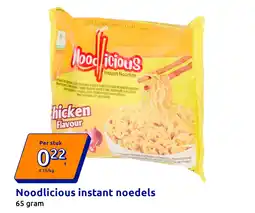 Action Noodlicious instant noedels aanbieding