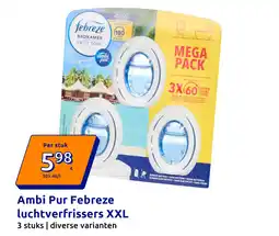 Action Ambi Pur Febreze luchtverfrissers XXL aanbieding