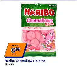 Action Haribo Chamallows Rubino aanbieding