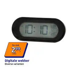 Action Digitale wekker aanbieding