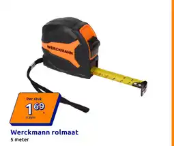 Action Werckmann rolmaat aanbieding