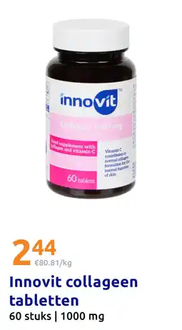 Action Innovit collageen tabletten aanbieding
