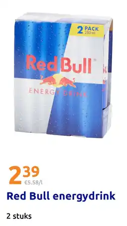 Action Red Bull energydrink aanbieding