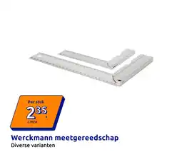 Action Werckmann meetgereedschap aanbieding