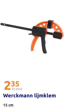 Action Werckmann lijmklem aanbieding