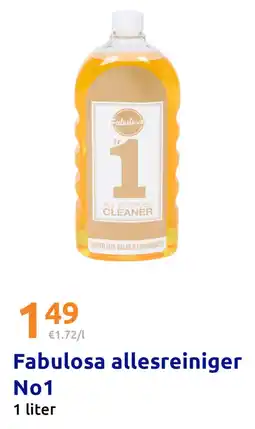 Action Fabulosa allesreiniger No1 aanbieding