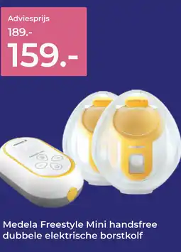 Prenatal Medela Freestyle Mini handsfree dubbele elektrische borstkolf aanbieding