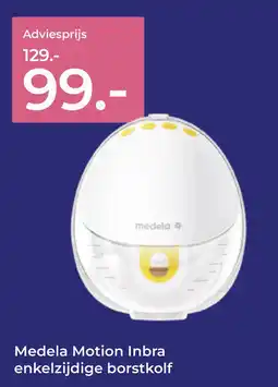 Prenatal Medela Motion Inbra enkelzijdige borstkolf aanbieding