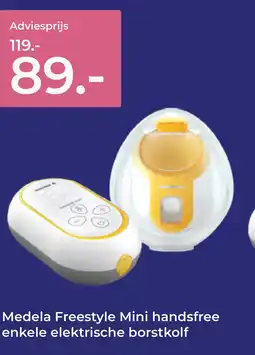 Prenatal Medela Freestyle Mini handsfree enkele elektrische borstkolf aanbieding