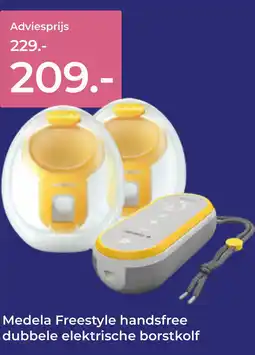 Prenatal Medela Freestyle handsfree dubbele elektrische borstkolf aanbieding