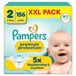Trekpleister Pampers Premium Protection Maat 2 Luiers aanbieding