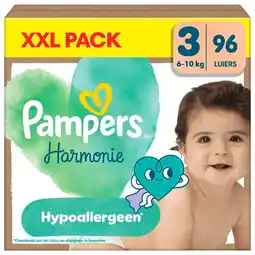 Trekpleister Pampers Harmonie Maat 3 Luiers aanbieding