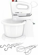 Bol.com Bosch MFQ2600W CleverMixx - Handmixer - Incl mengkom - Wit aanbieding
