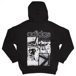 Foot Locker Adidas Ac Ess Pitch Gfx Hoodies Kinder - Zwart - Maat 129 - 134 CM - Katoen Fleece aanbieding