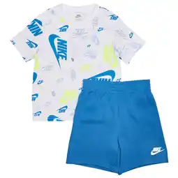 Foot Locker Nike Aop Futura Toss Trainingspakken Peuter - Wit - Maat 92 - 98 CM - Katoen Jersey aanbieding