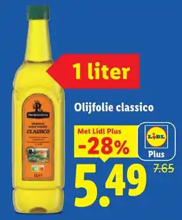 Lidl Olijfolie classico aanbieding