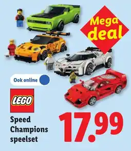 Lidl LEGO Speed Champions speelset aanbieding