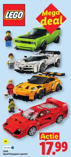 Lidl Lego speed champions speelset aanbieding