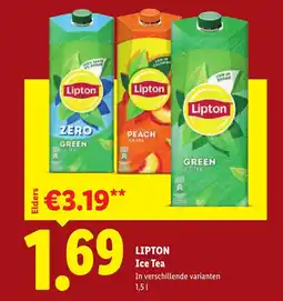 Lidl Lipton Ice Tea aanbieding