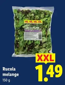 Lidl Rucola melange aanbieding