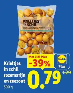 Lidl Krieltjes in schil aanbieding
