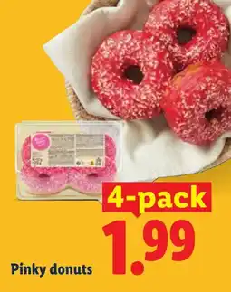 Lidl Pinky donuts aanbieding