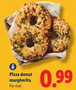 Lidl Pizza donut margherita aanbieding