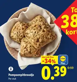 Lidl Pompoenpitbroodje aanbieding