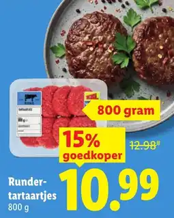 Lidl Runder-tartaartjes aanbieding