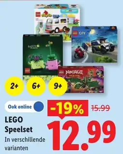 Lidl LEGO Speelset aanbieding