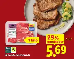 Lidl Schouderkarbonade aanbieding