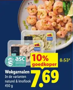 Lidl Wokgarnalen aanbieding