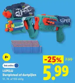 Lidl Lupilu Dartpistool aanbieding