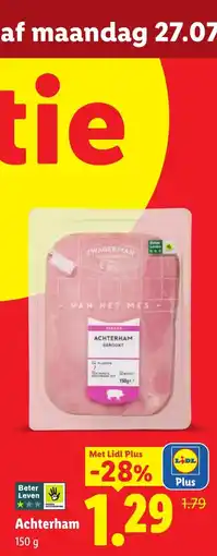 Lidl Achterham aanbieding