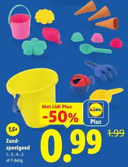 Lidl Zand-speelgoed aanbieding