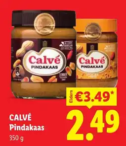 Lidl Calvé Pindakaas aanbieding